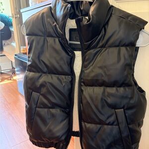 Black Puffer Vest